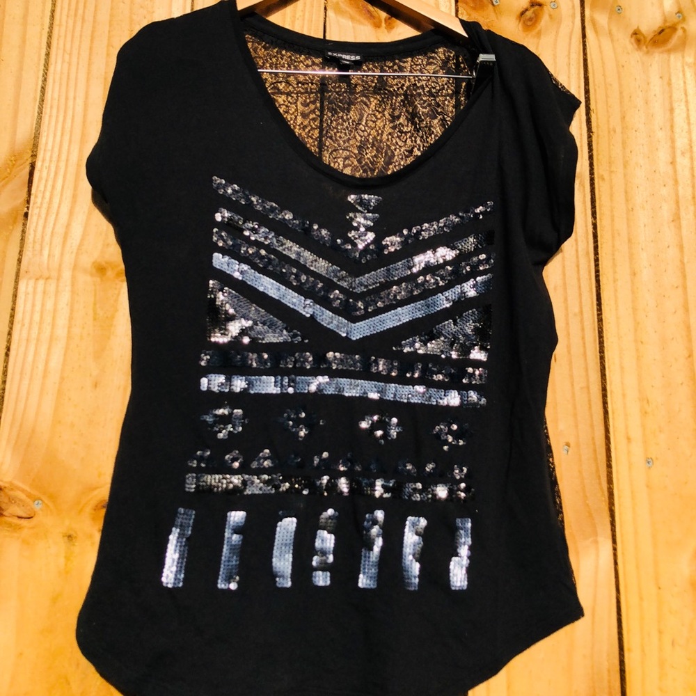 Express sequin T - Picture 2 of 4